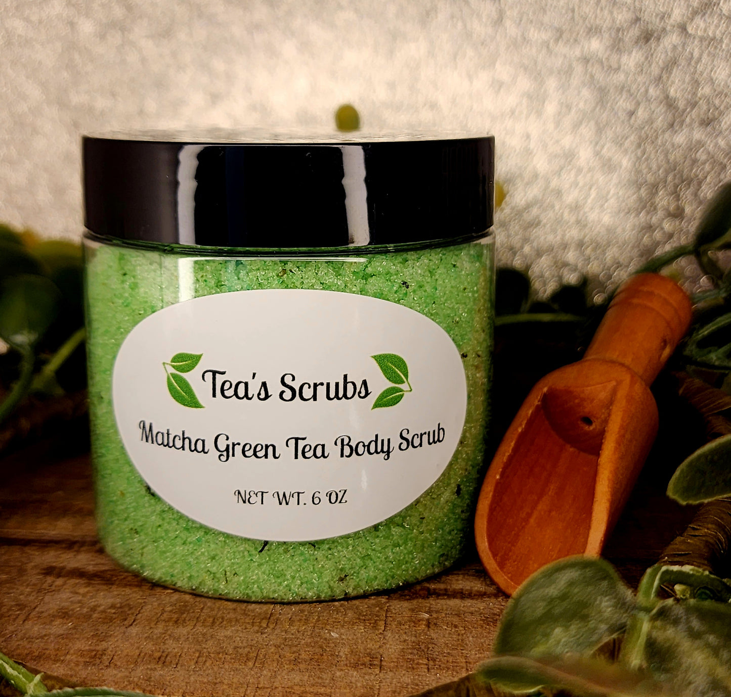 Matcha Green Tea Body Scrub Teas Scrubs 4007