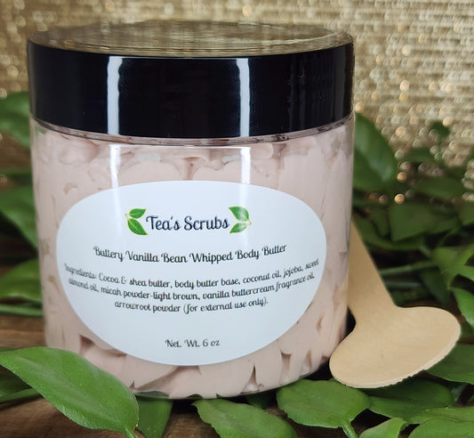 Buttery Vanilla Bean Whipped Body Butter